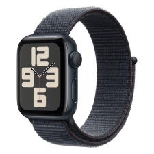 Apple Watch Series SE (2024) Умные часы Apple Watch Series SE 2024 40мм Midnight Aluminum Case with Textile Sport Loop Ink watch