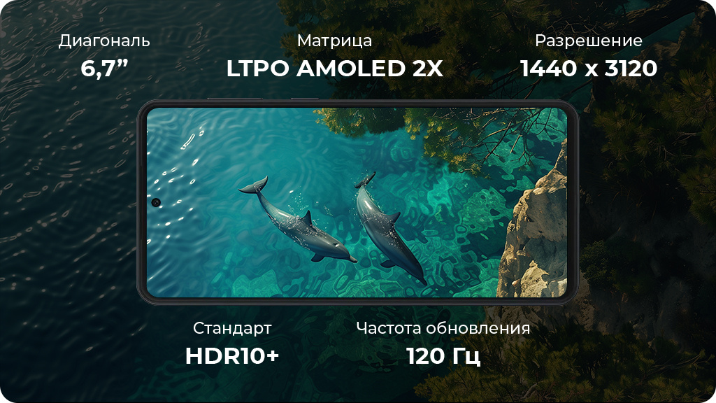 Samsung Galaxy M55 5G 8/256GB Синий