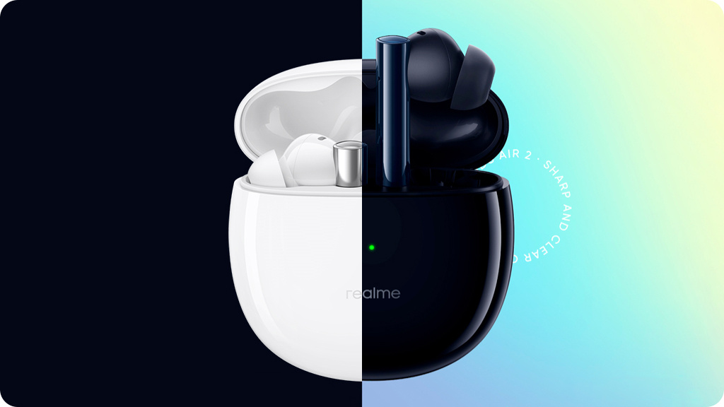 Беспроводные наушники Realme Buds Air 2 белые